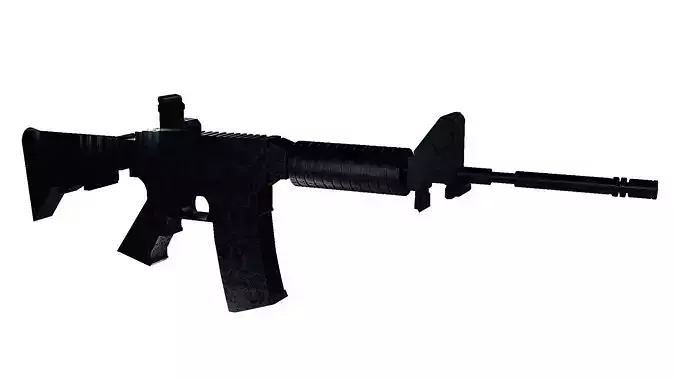M16 Assault Rifle Free 3D model