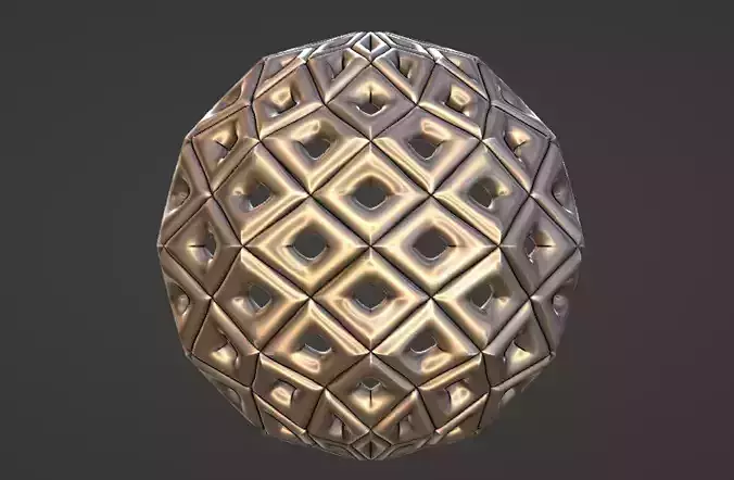 geometric lattice sphere bead jali findings