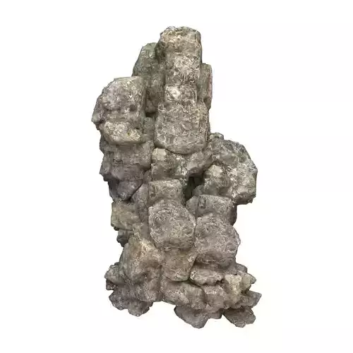 Realistic Mountain Rock Cliff 07