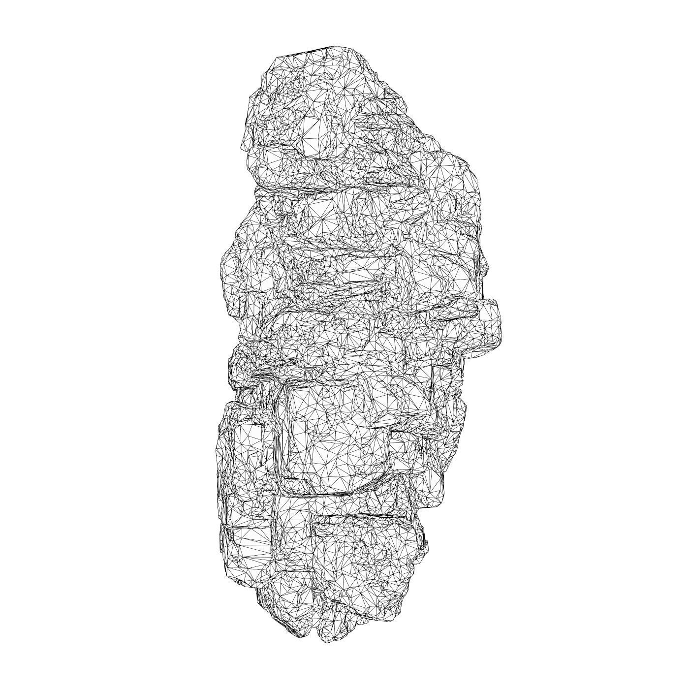 Realistic Mountain Rock Cliff 09 3D model_4