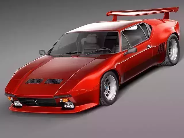 De Tomaso Pantera GTS 1971 1991 3D Model 3D model