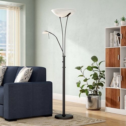 Dorsey Torchiere Floor Lamp 3D model