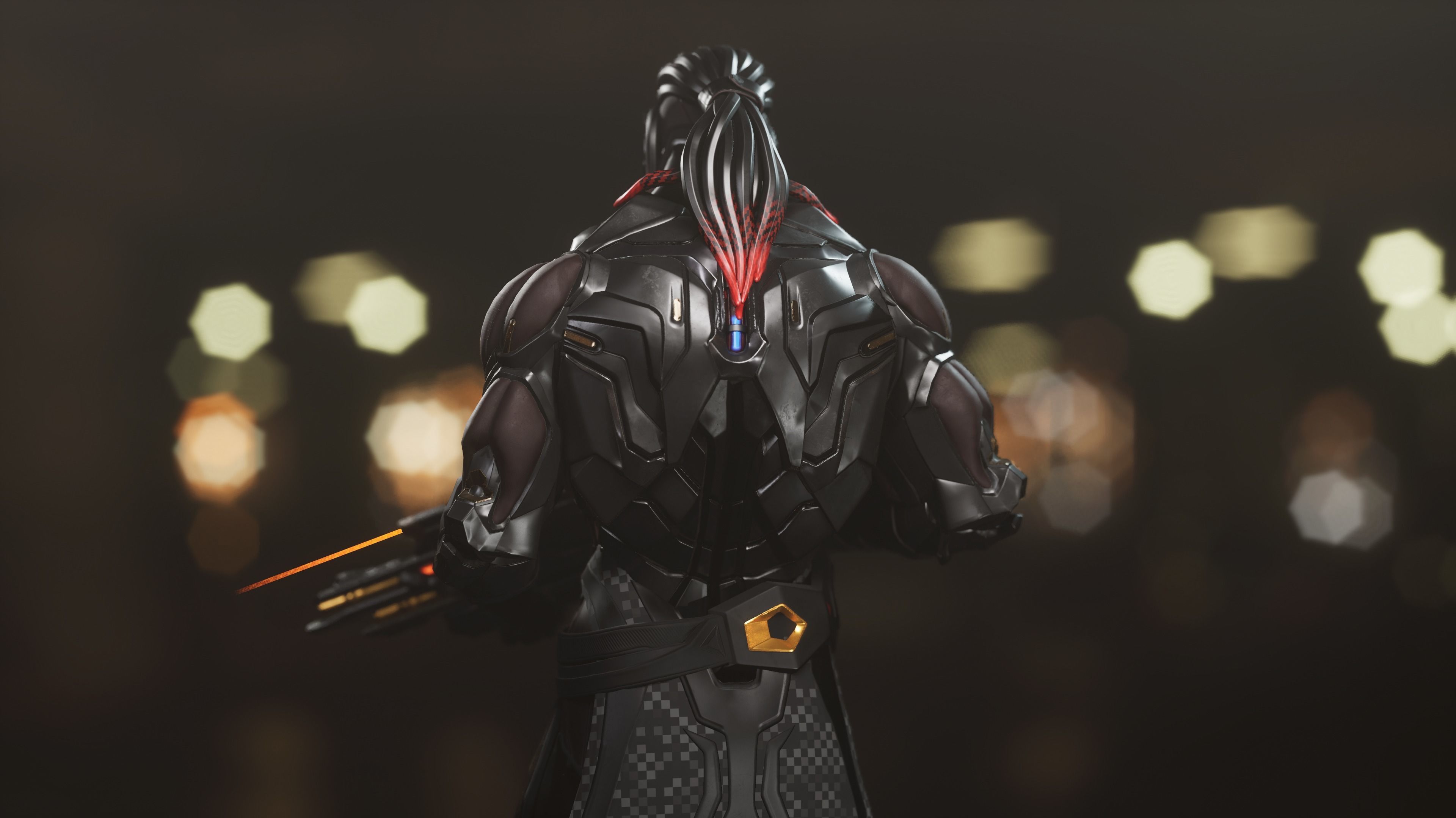 Robot Cyber Suit 1 Low-poly 3D model_18