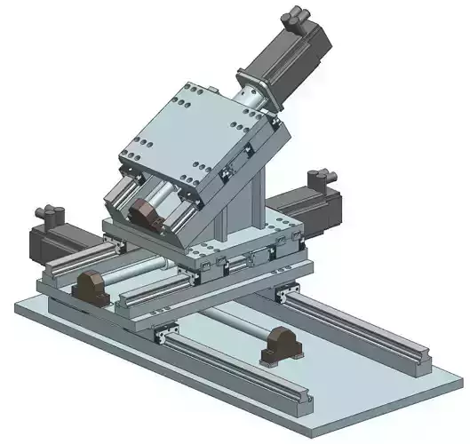 Three-axis CNC Lathe Slide