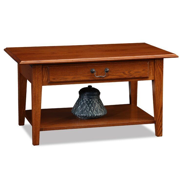 Shaker Solid Wood Coffee Table 3D model_3