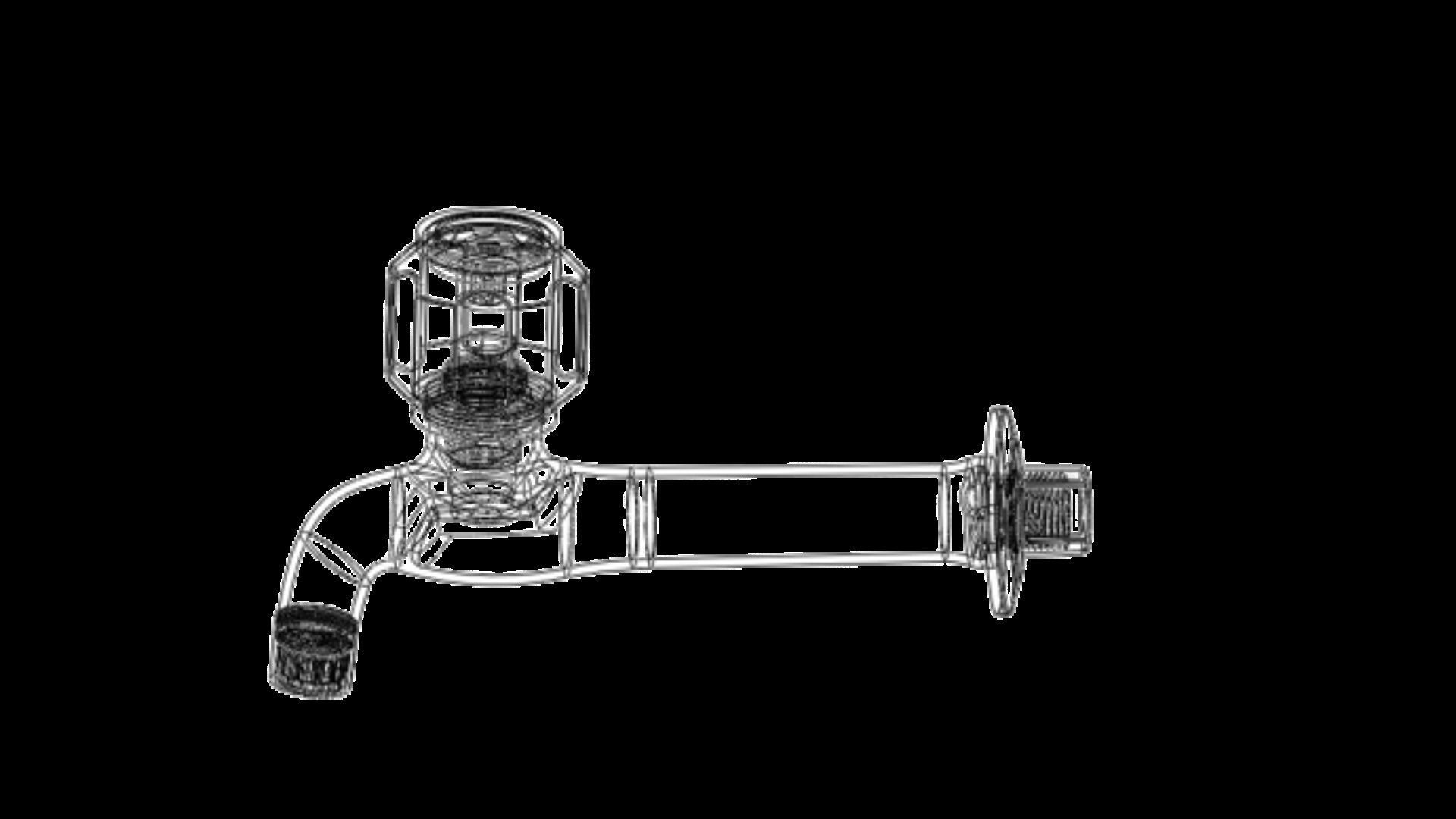Water Tap Sink bib cock 3D model_3