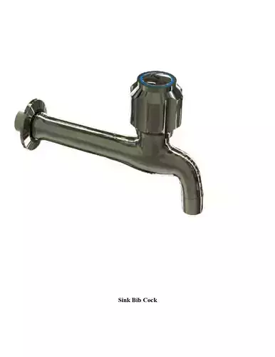 Water Tap Sink bib cock 3D model