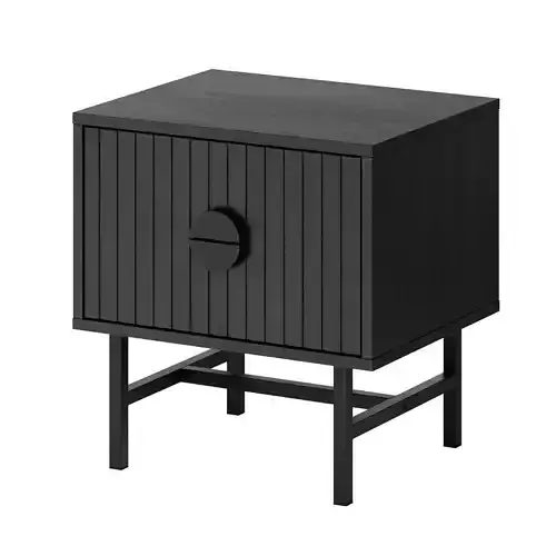 Bazalt bedside table by Sweeek 3D model