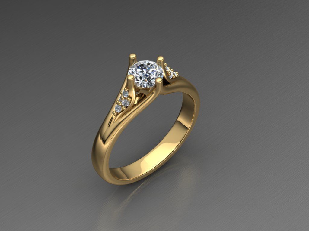 10 rings 3D print model_6