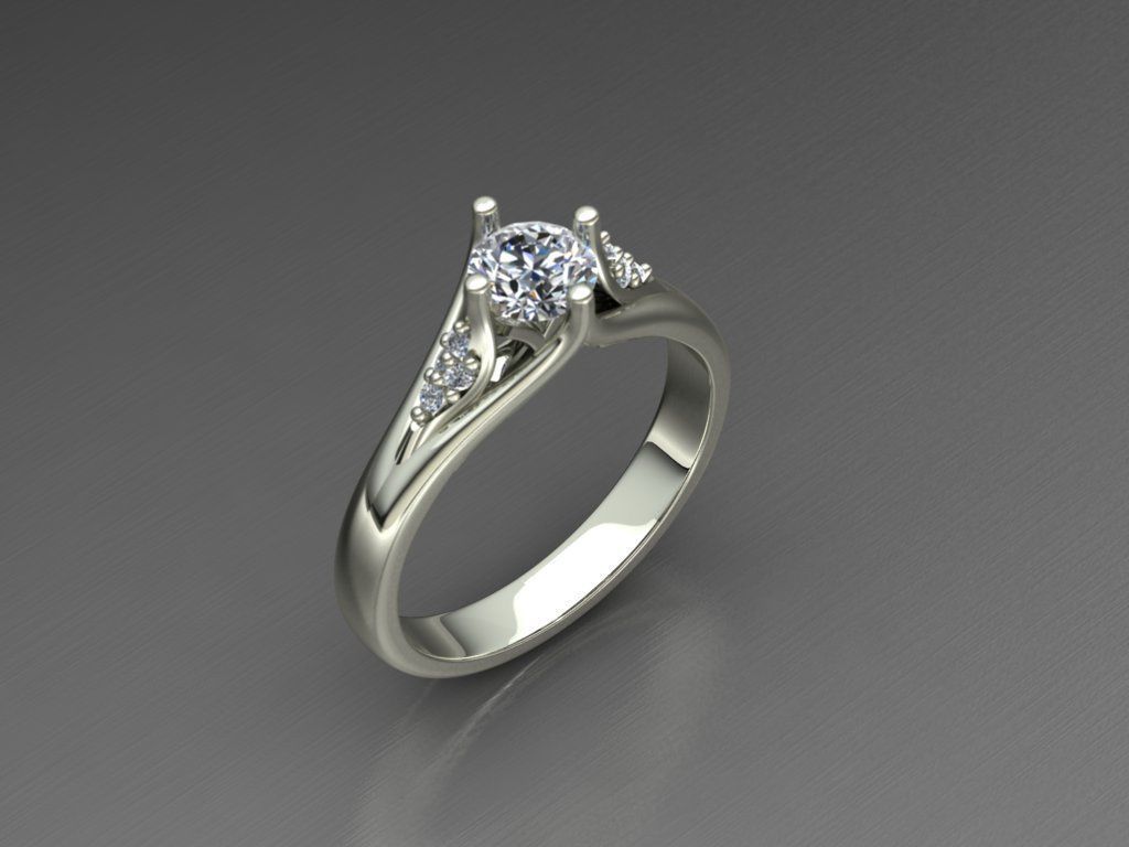 10 rings 3D print model_5