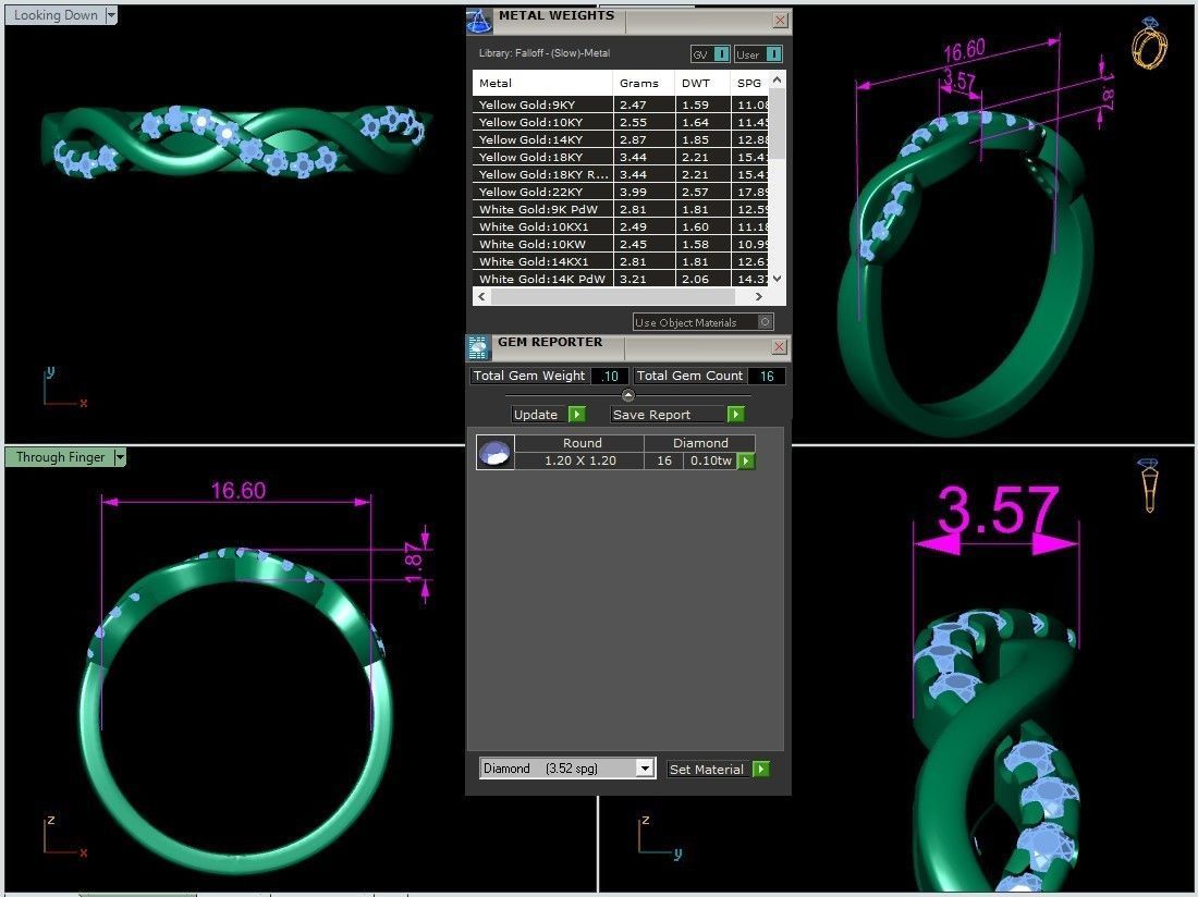 10 rings 3D print model_28