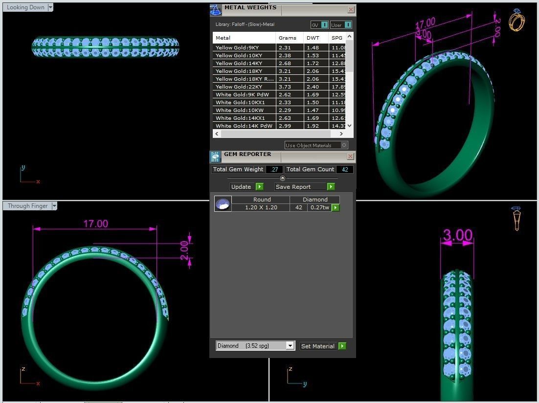 10 rings 3D print model_22