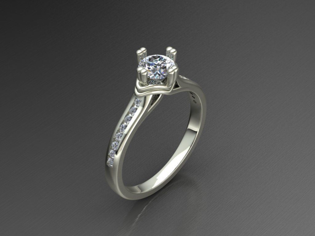 10 rings 3D print model_1