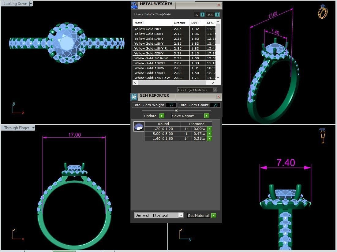 10 rings 3D print model_24