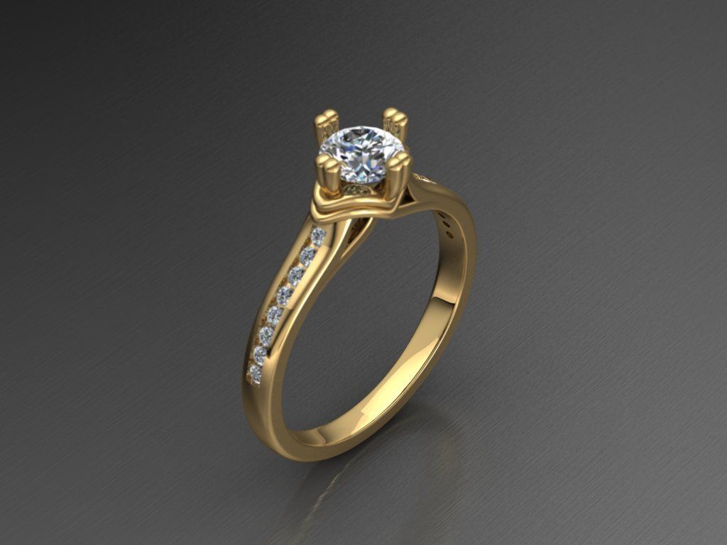 10 rings 3D print model_2