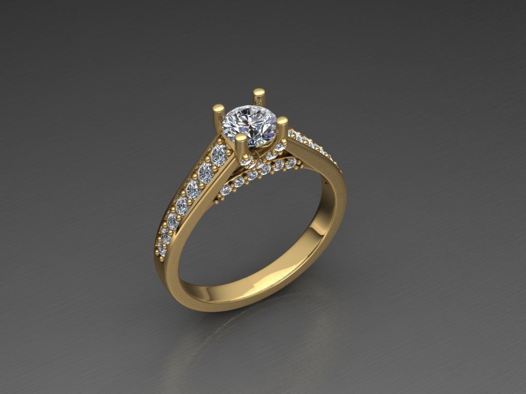 10 rings 3D print model_10