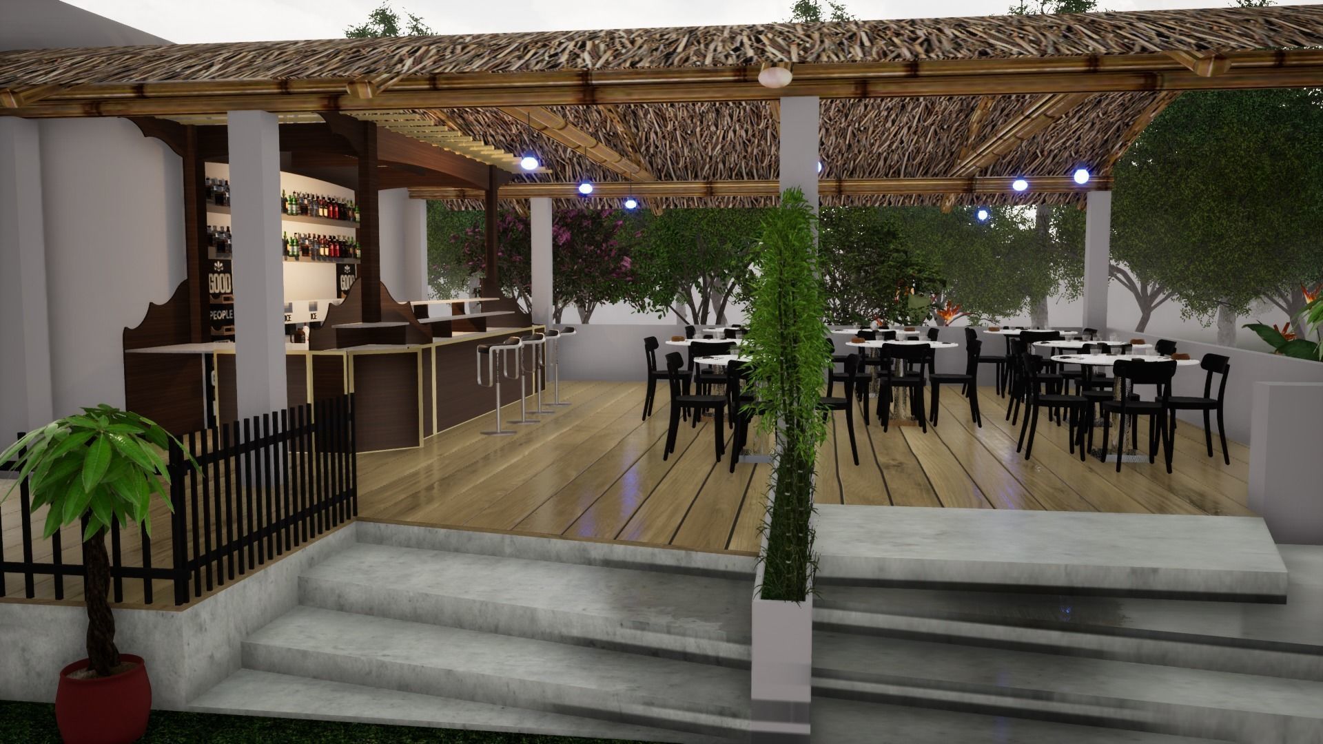 restaurant model bio mimc 3D model_3