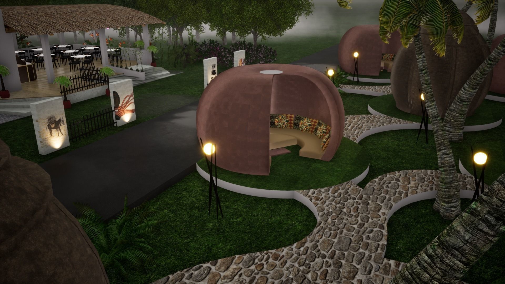 restaurant model bio mimc 3D model_11