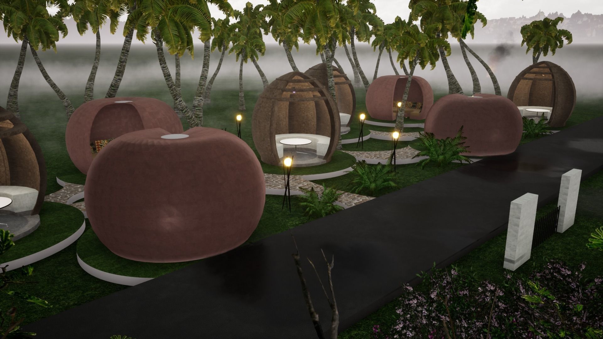 restaurant model bio mimc 3D model_1