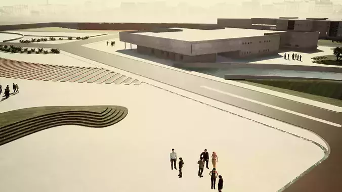 Landscape 3D model