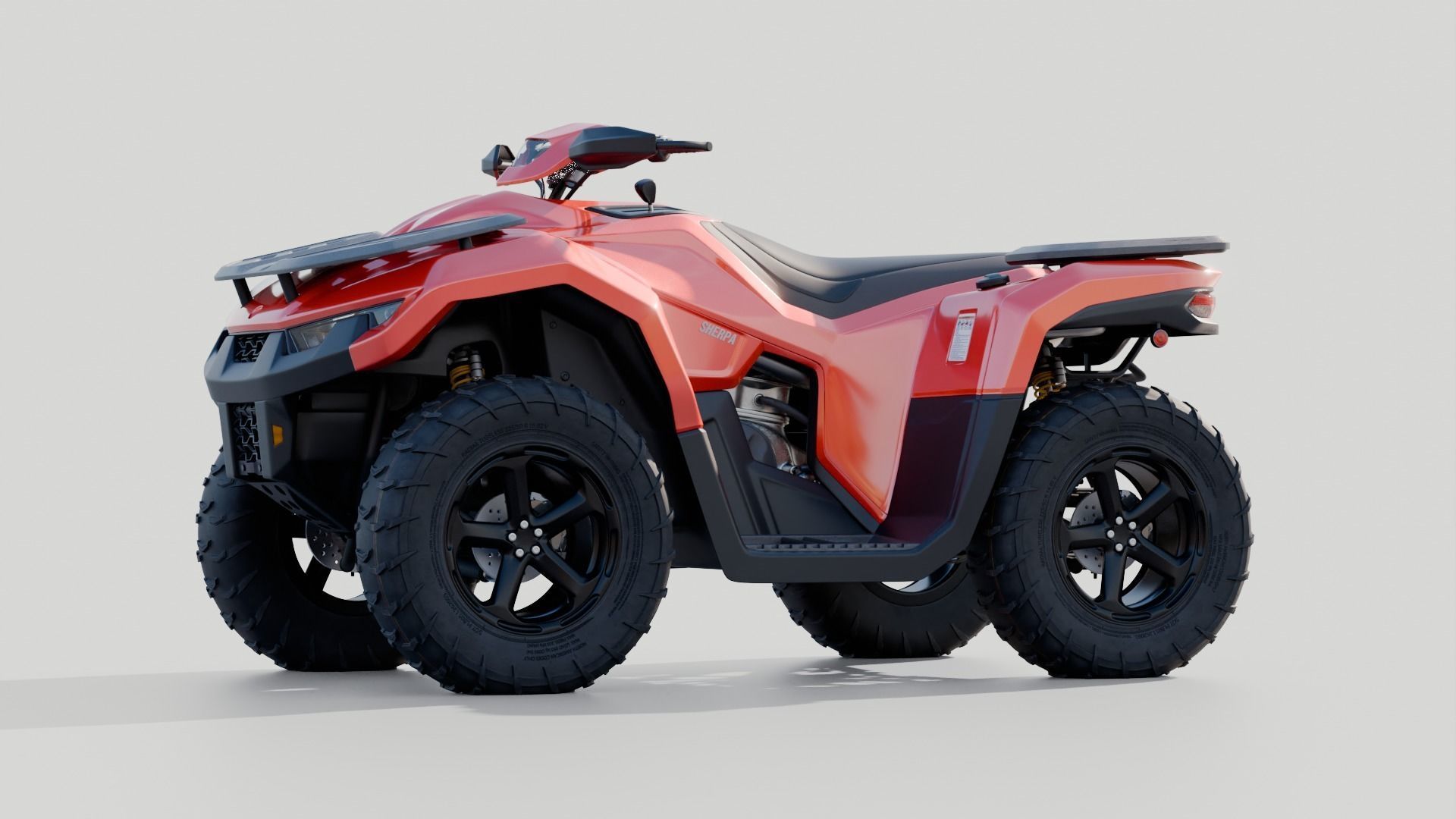 Generic Work Quad 3D model_1