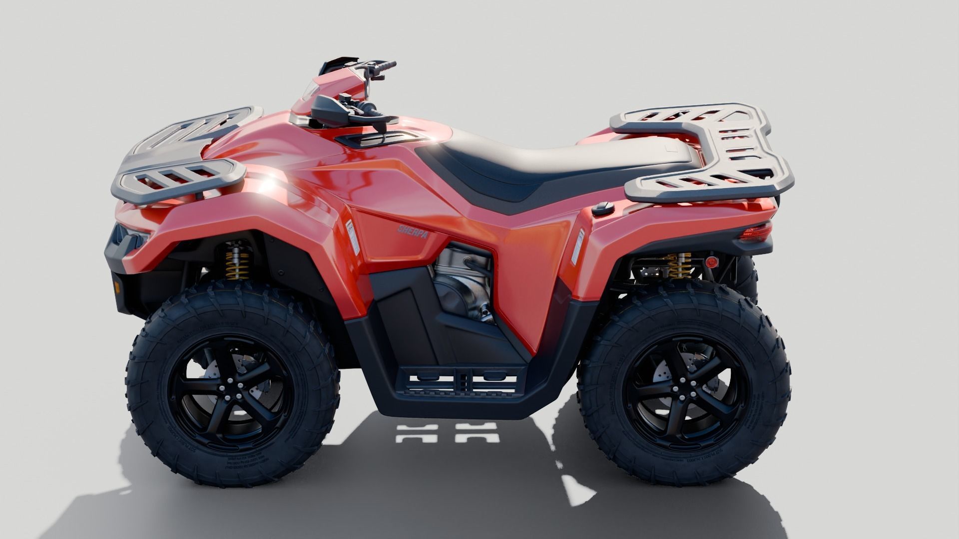 Generic Work Quad 3D model_6