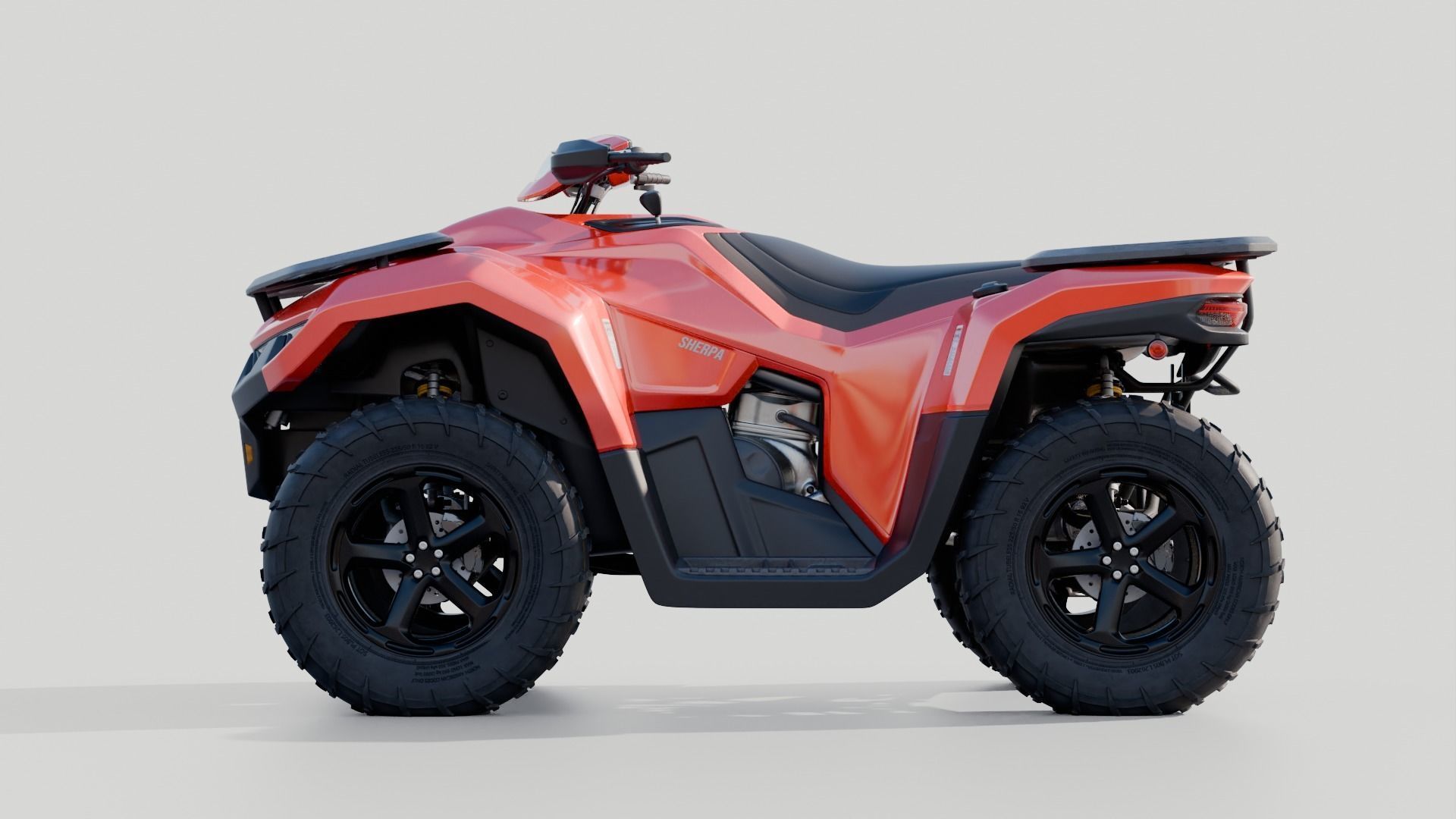 Generic Work Quad 3D model_2