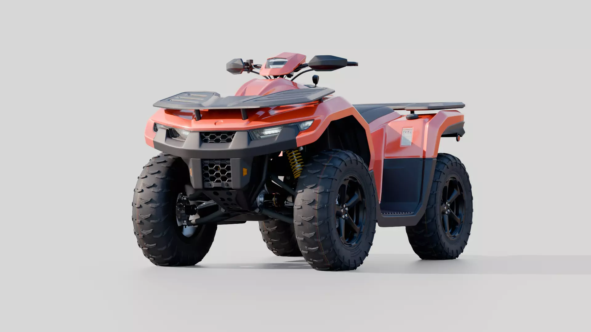 Generic Work Quad 3D model_0