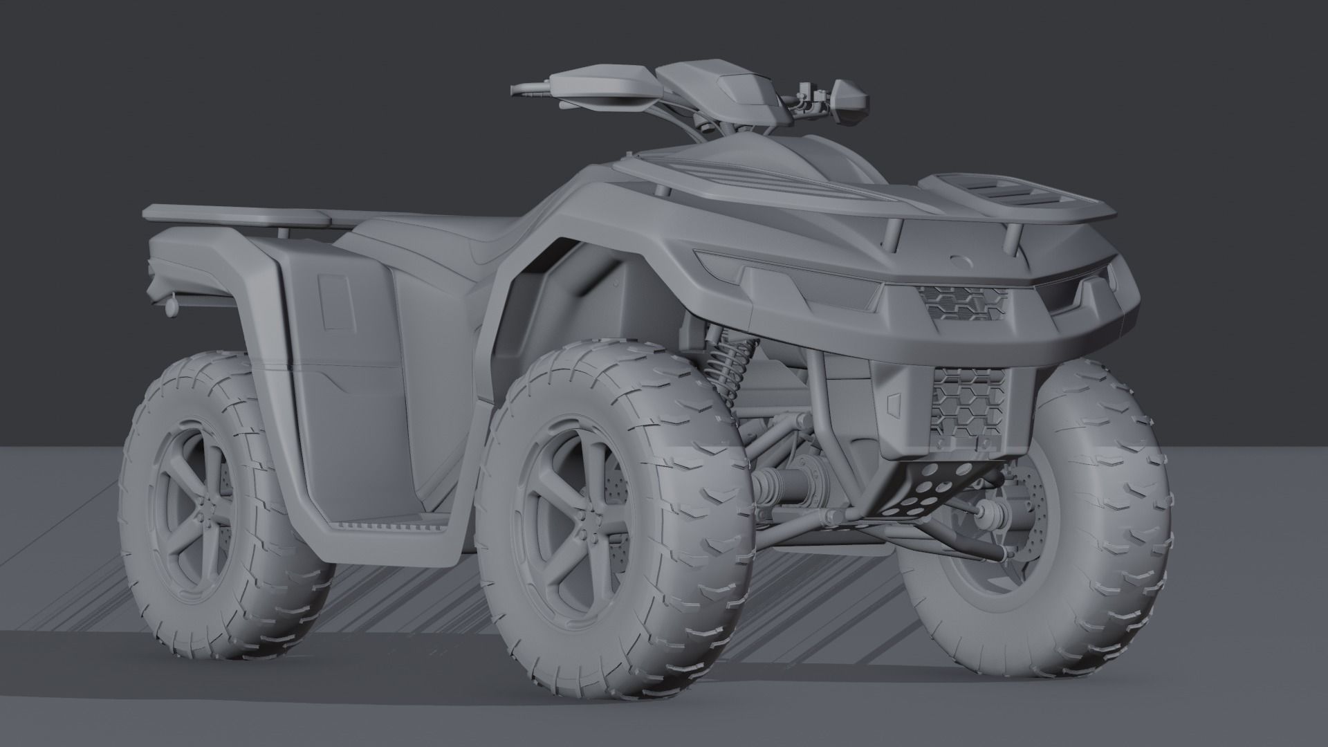 Generic Work Quad 3D model_12