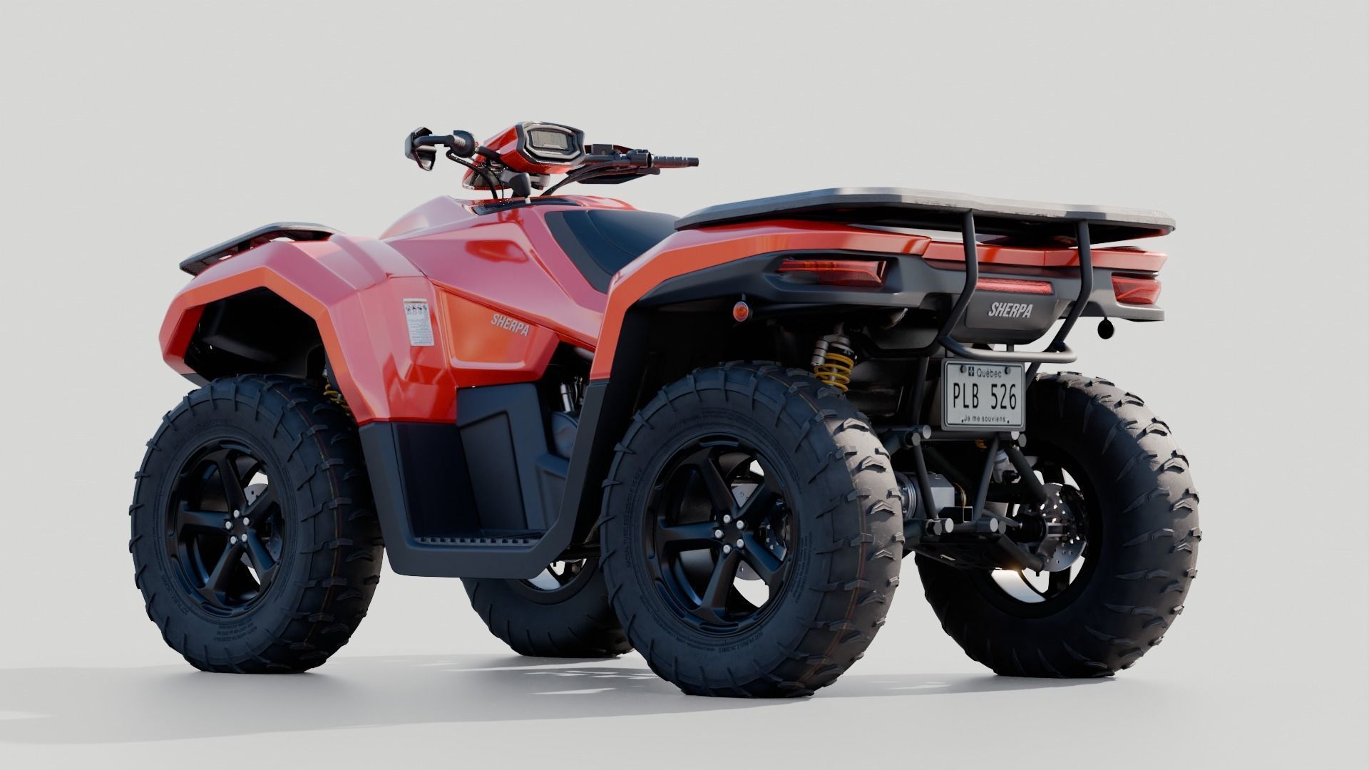 Generic Work Quad 3D model_3