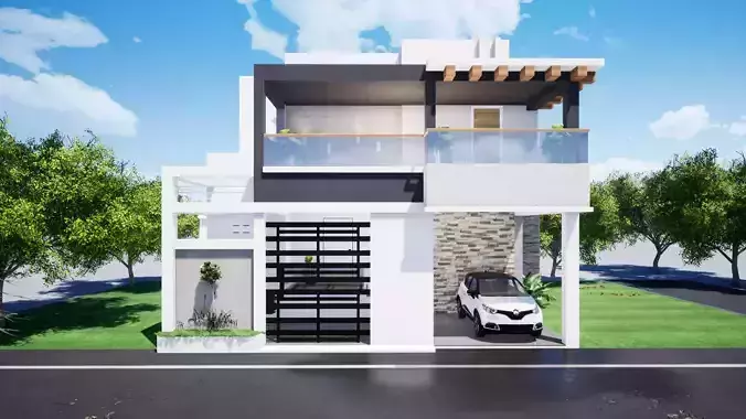 House 154 3D model