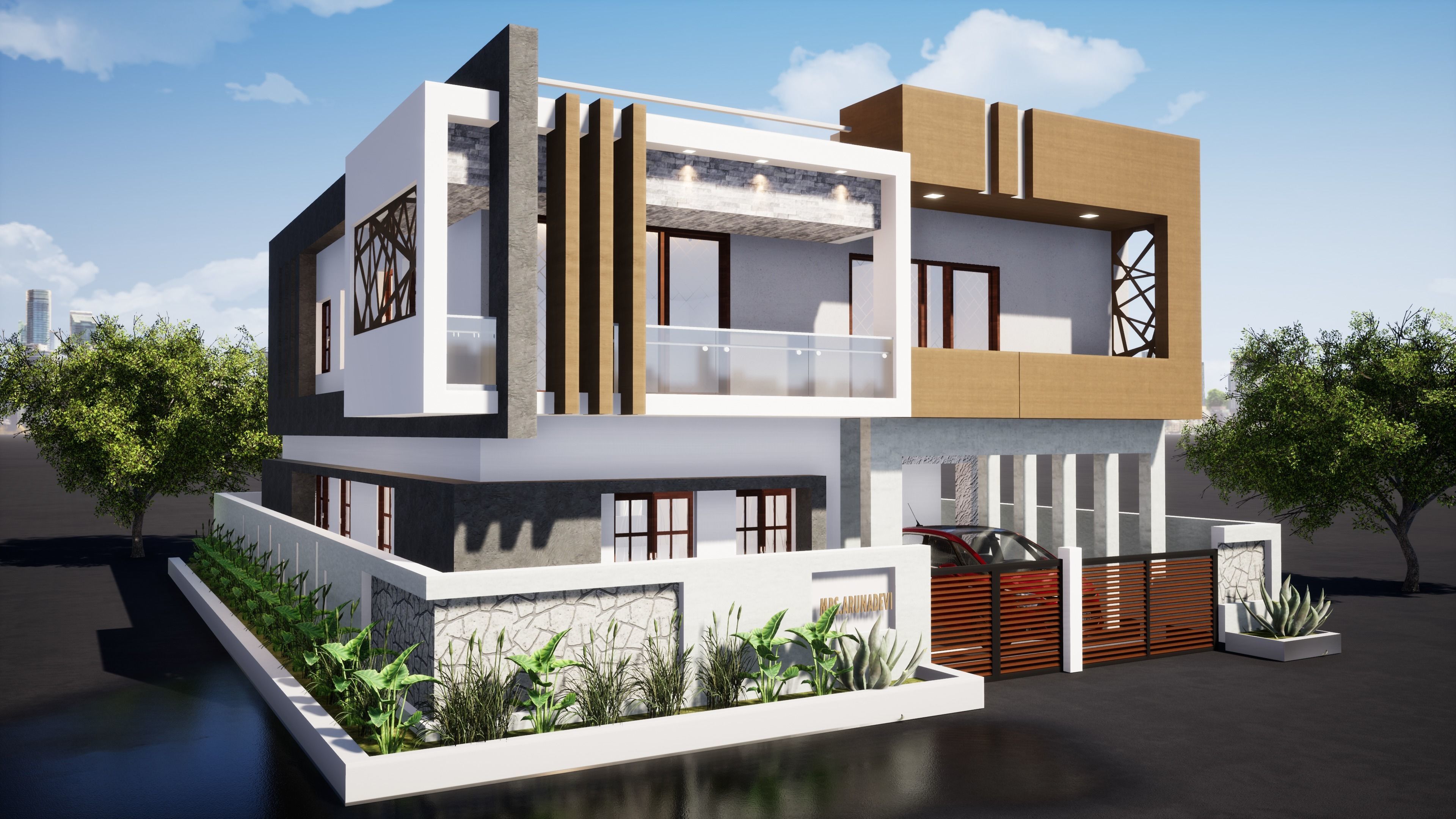 House 155 3D model_2