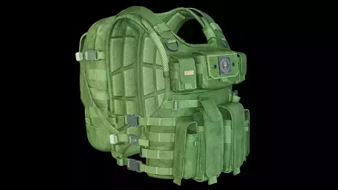 Marom Dolphin Amran Gen Plate Carrier - Kevlar Armor with Bag