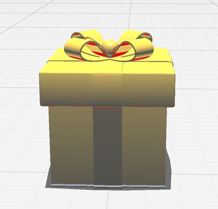 Present box 3D model for 3D print 3D print model_22