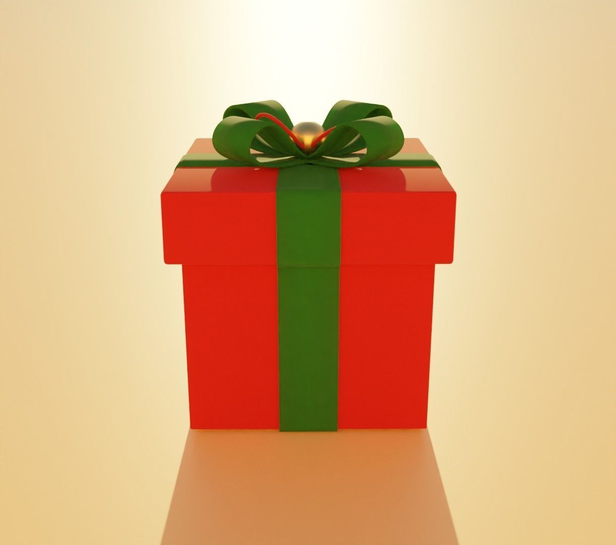 Present box 3D model for 3D print 3D print model_5