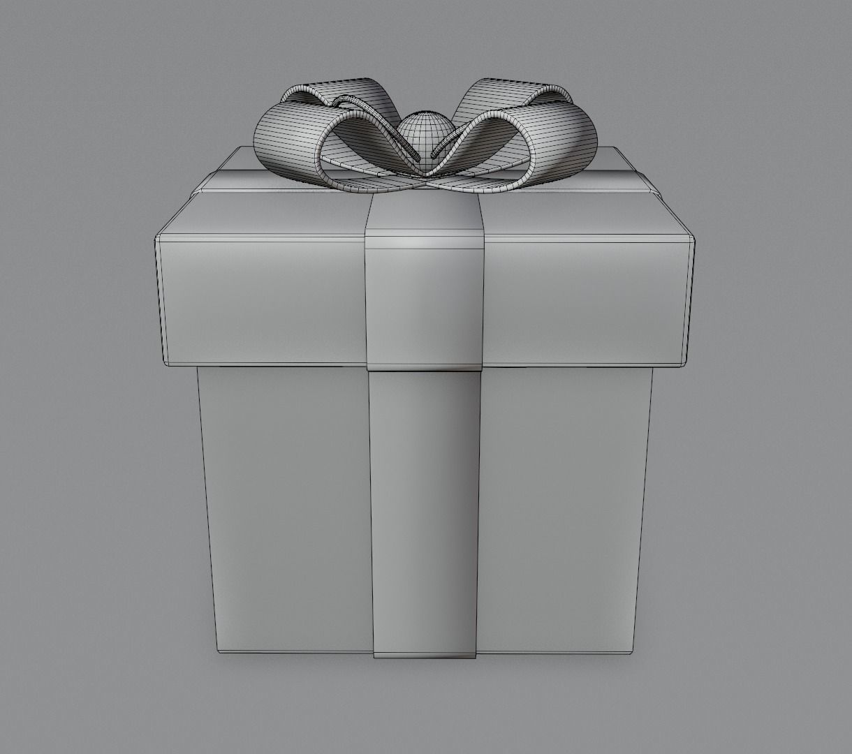 Present box 3D model for 3D print 3D print model_15
