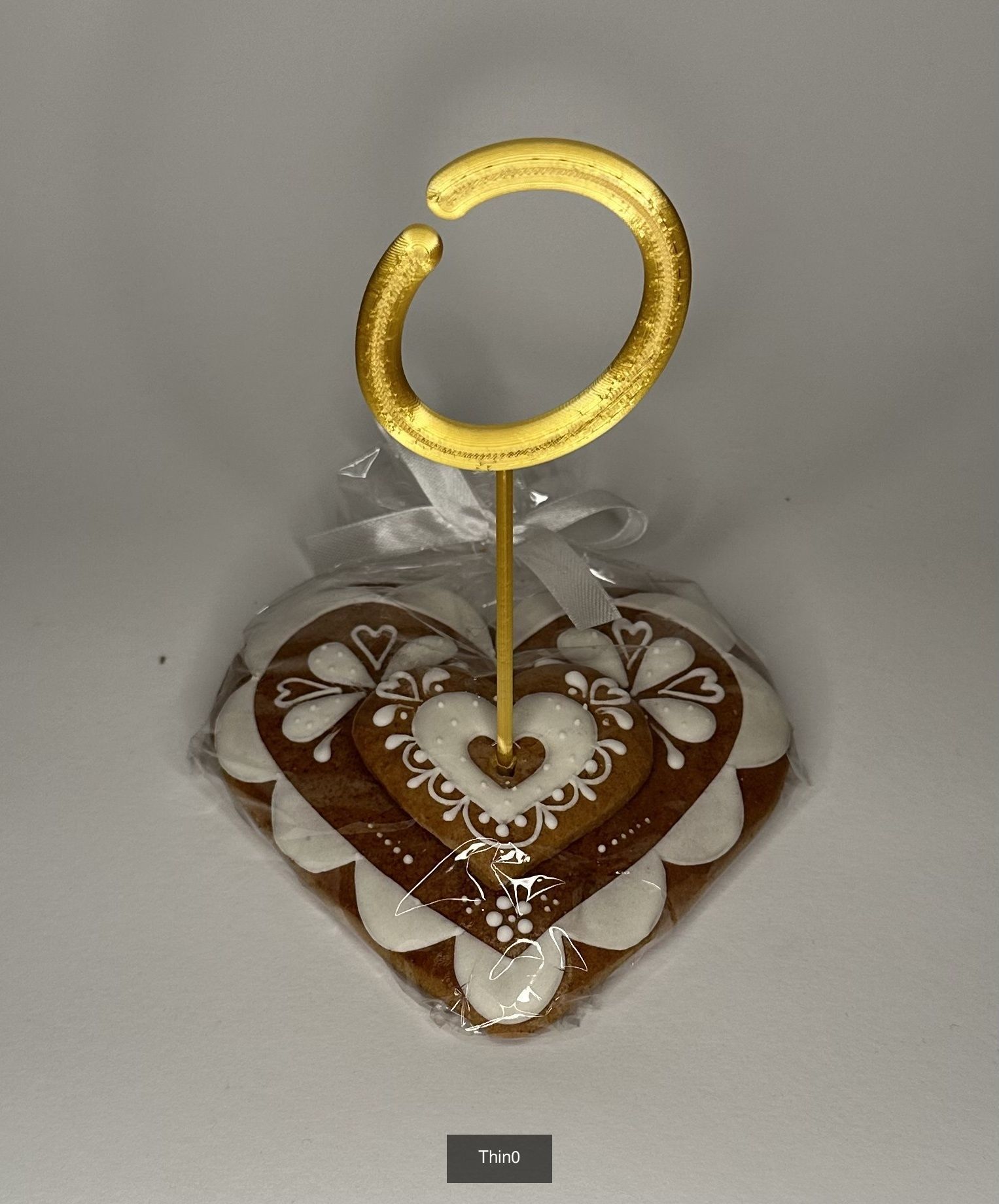 Cake toppers Thin numbers 3D Model Collection_1