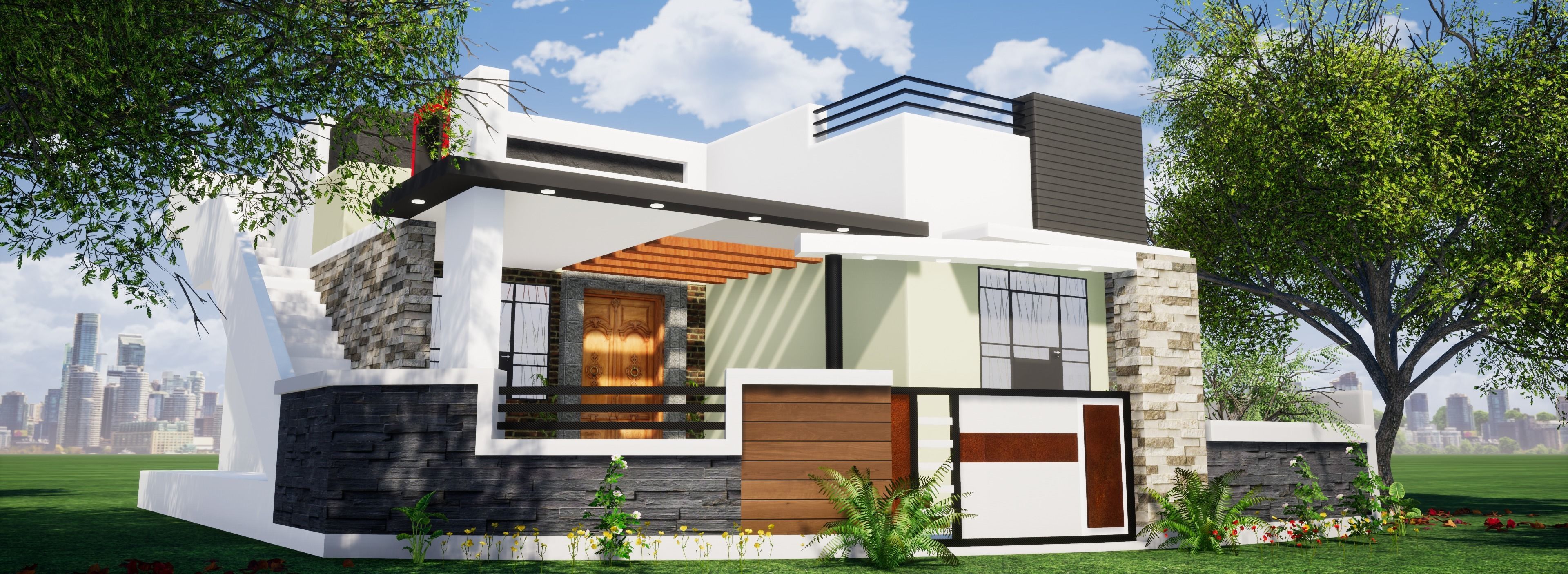 House 166 3D model_1