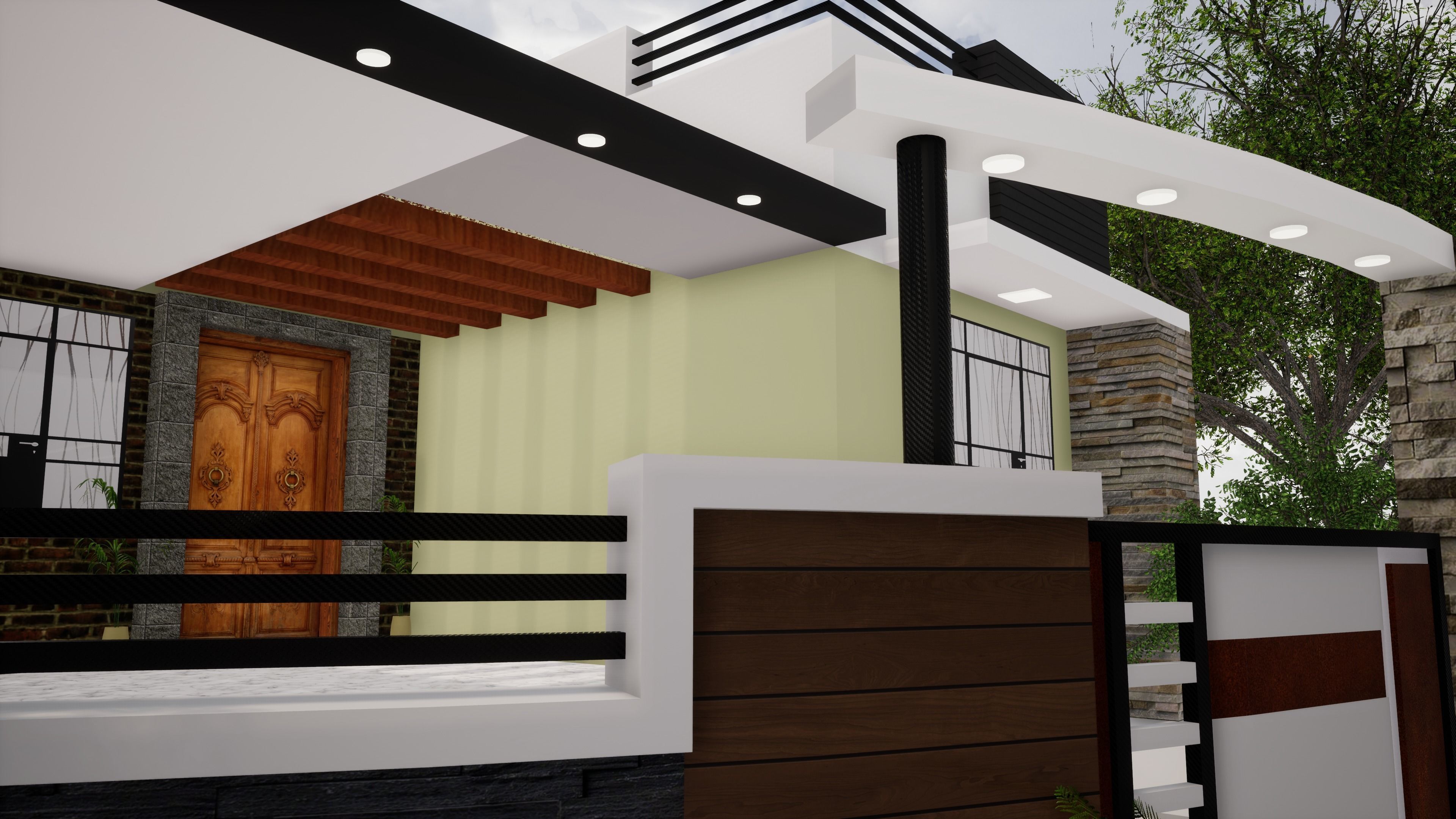 House 166 3D model_2