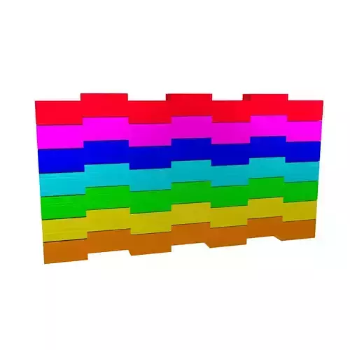 Stylish Rainbow Symbol V1 002