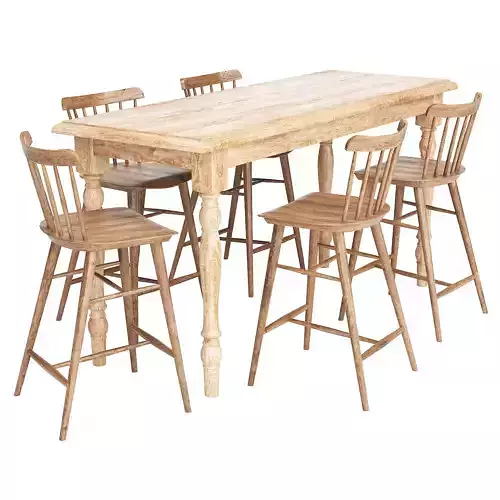 Bar Table and Stool Sets 09