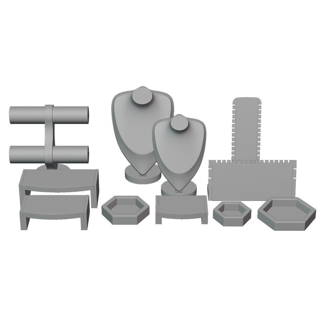 Jewelry Stand Vol 1 3D print model 3D print model_2