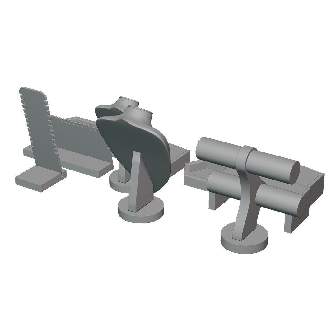 Jewelry Stand Vol 1 3D print model 3D print model_5