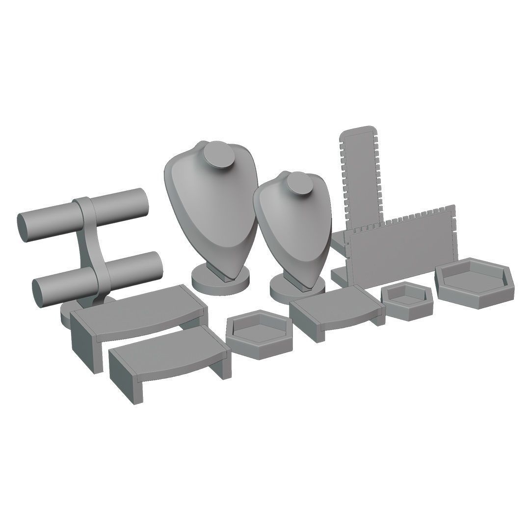 Jewelry Stand Vol 1 3D print model 3D print model_3