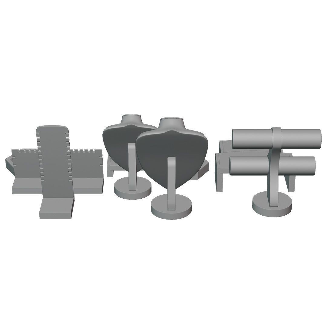 Jewelry Stand Vol 1 3D print model 3D print model_6