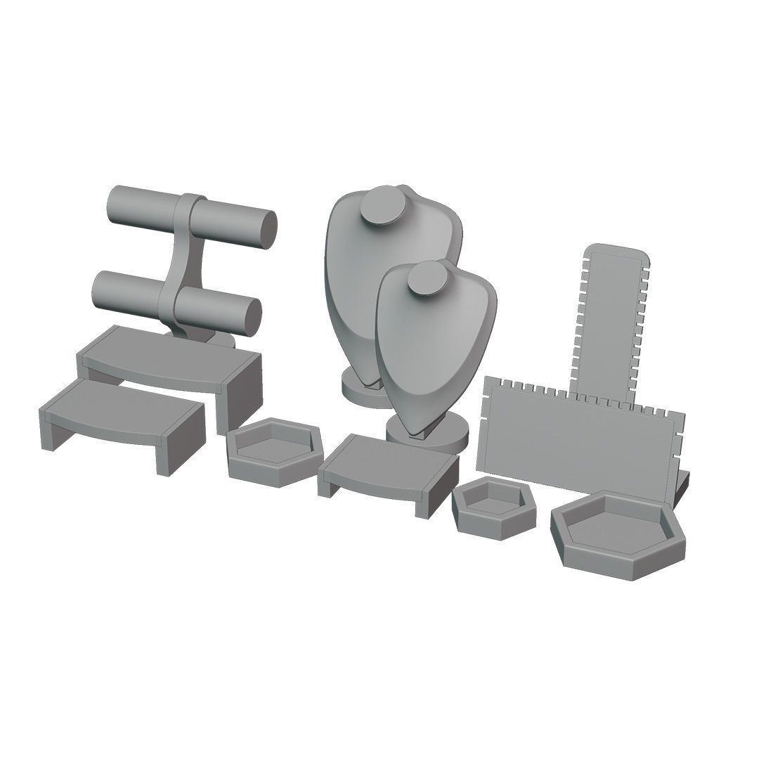 Jewelry Stand Vol 1 3D print model 3D print model_1
