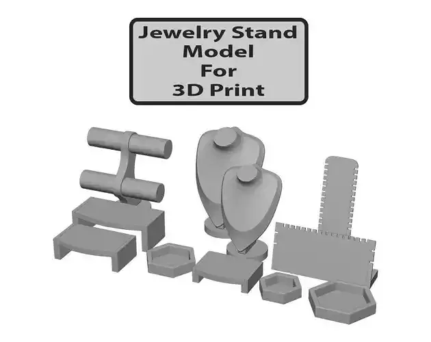 Jewelry Stand Vol 1 3D print model 3D print model