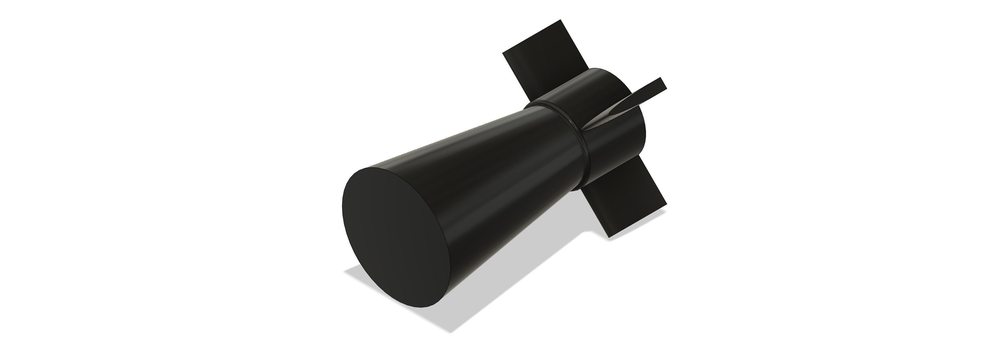 Ballistic Missile Submarine AA Battery Holder 3D model_18