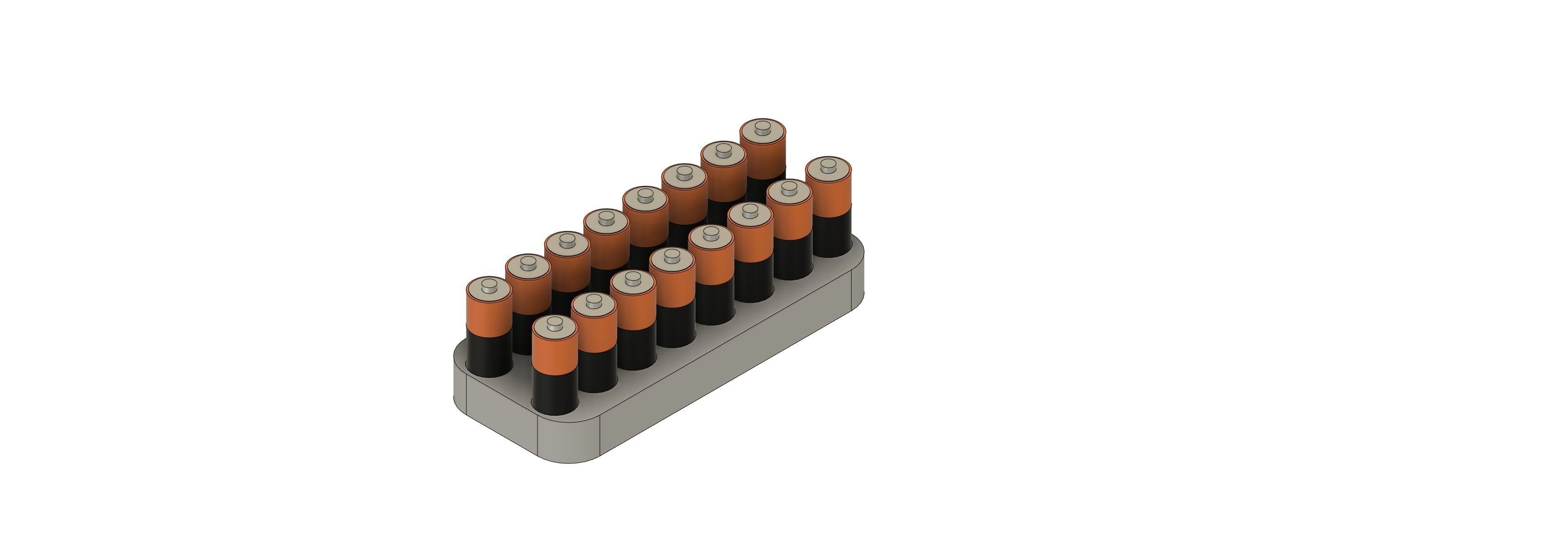 Ballistic Missile Submarine AA Battery Holder 3D model_9