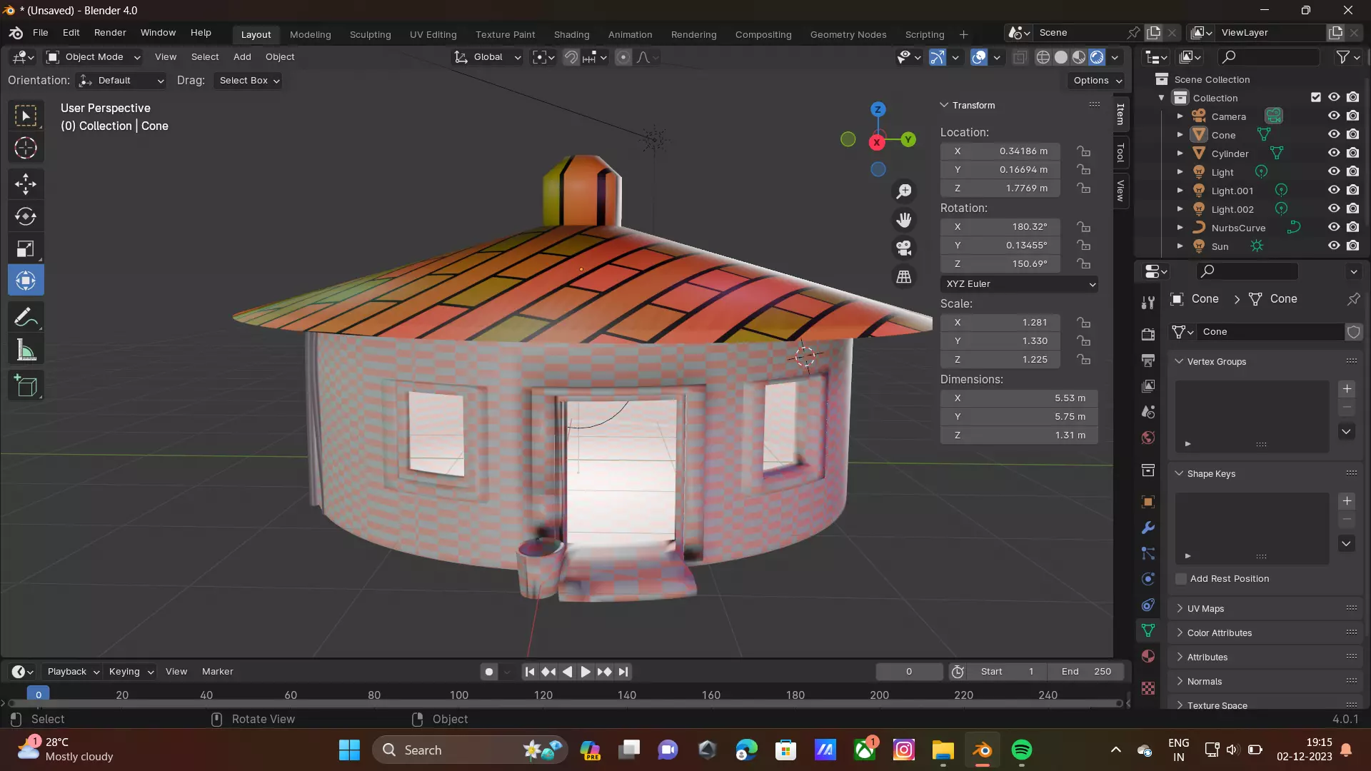  building  Low-poly 3D model_0